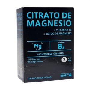 BIOFIT CITRATO DE MAGNESIO X10