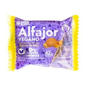 ANIMAL KIND ALFAJOR VEGANO C/MANTECA DE MANI Y COBER X50GR