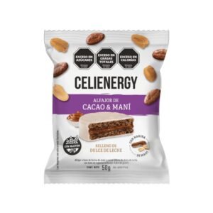 CELIENERGY ALFAJOR CACAO Y MANI
