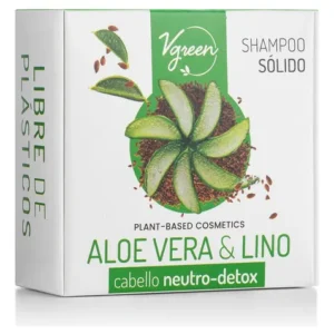 VGREEN SHAMPOO ALOE Y LINO