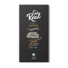 GET REAL CHOCOLATE 73% X 70 GR
