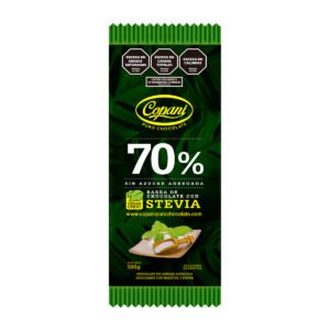 COPANI CHOCOLATE 70% C/STEVIA