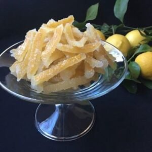 CASCARITAS DE LIMON GLASEADAS