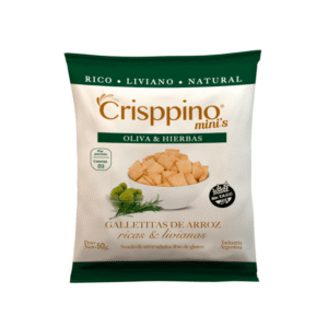 CRISPINO SNACK ARROZ HIERBAS