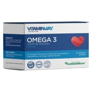 VITAMINWAY OMEGA 3 X60CAPS