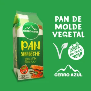 CERRO AZUL PAN DE MOLDE VEGANO