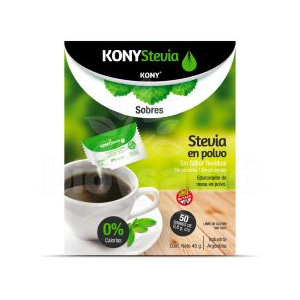 KONY STEVIA POLVO X50 SOBRES