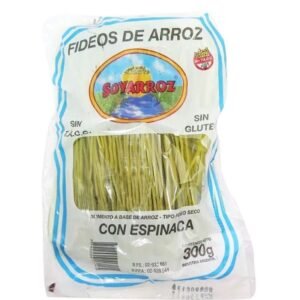 SOYARROZ FIDEO ESPINACA