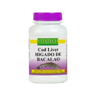 VITA TECH- Cod. Liver Higado de Bacalao x 60 caps