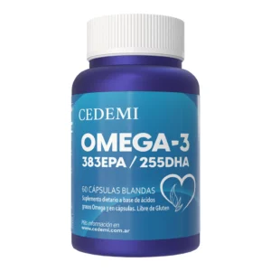 CEDEMI- Omega 3 Ac. de pescado x 60 caps