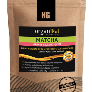 HGL ORGANIKAL- Superfood Matcha Hibiscus y Rosa mosqueta 50