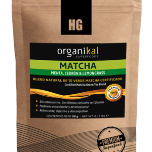 HGL ORGANIKAL- Superfood Matcha cedron y l. grass x 50gr